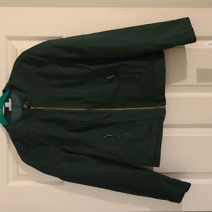 Hunter Green bomber jacket